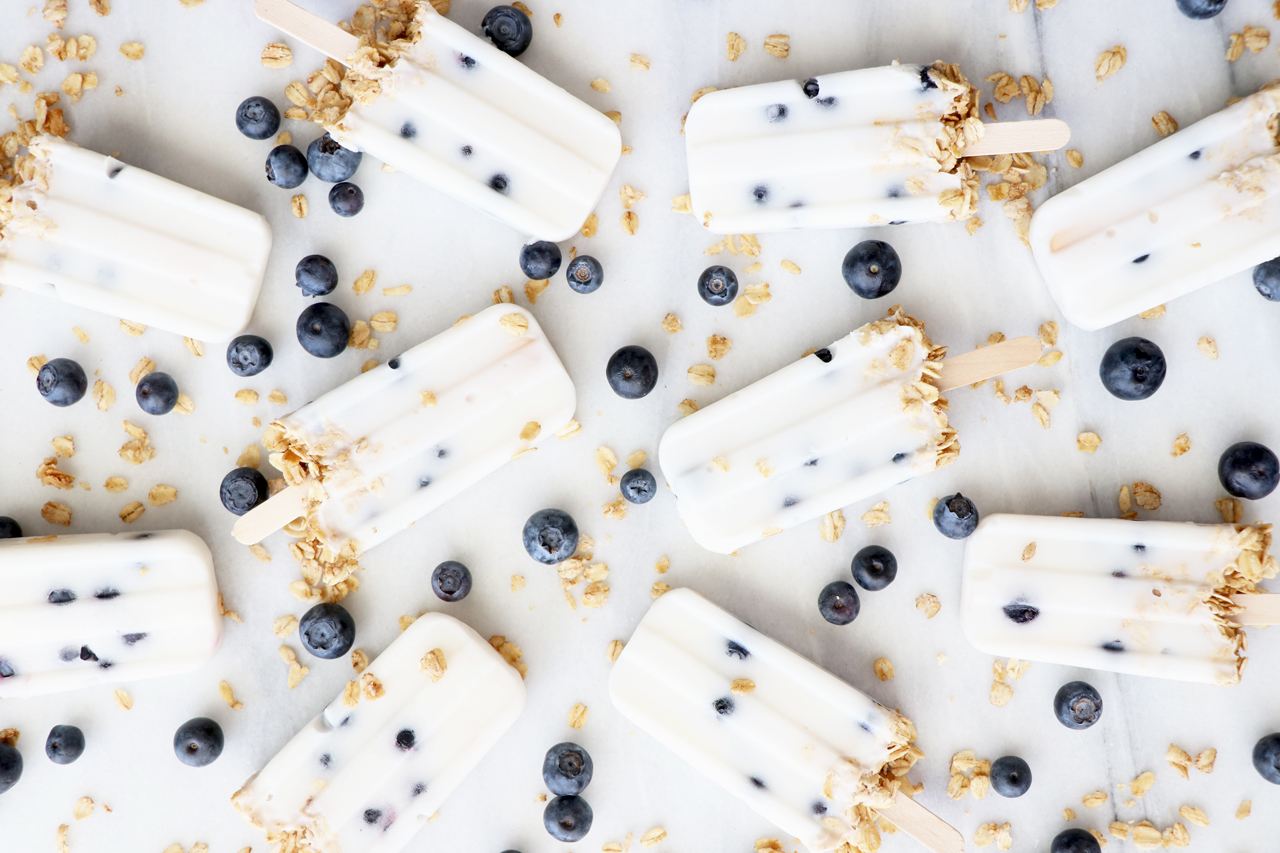 YOGURT GRANOLA BREAKFAST POPSICLES Healthy Grocery Girl