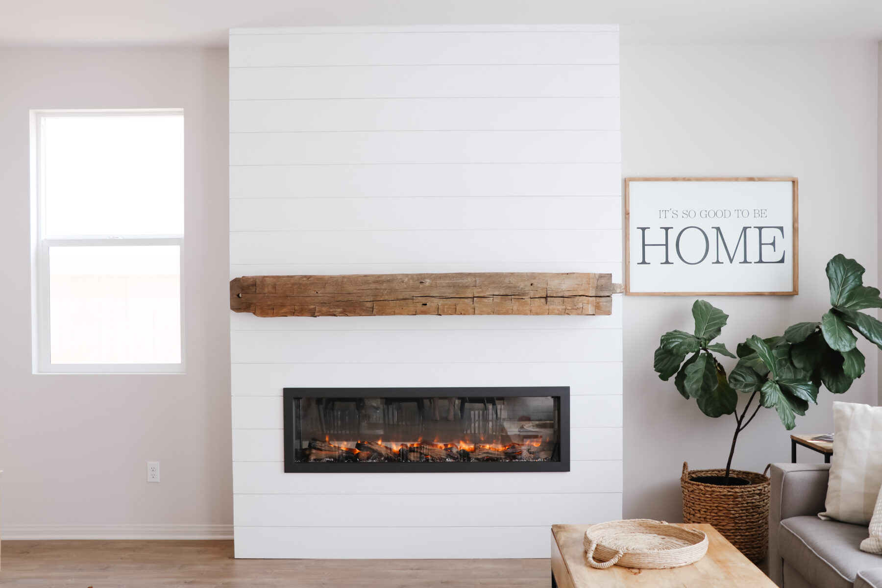 Custom fireplace DIY build
