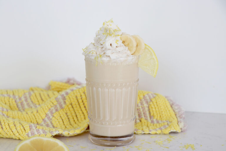 Dairy-Free Lemon Milkshake