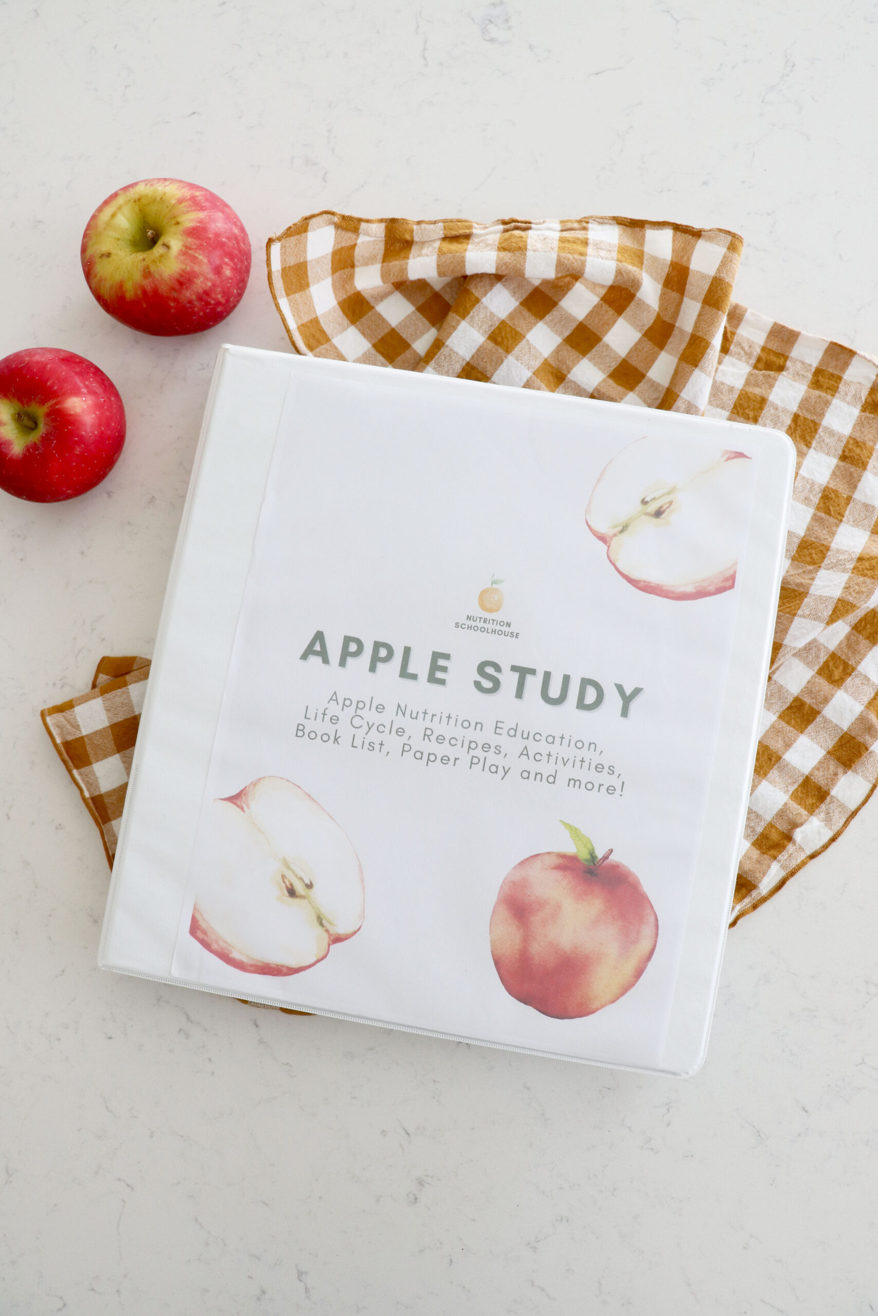 Apple Study – Apple Life Cycle & Apple Homeschool Activities!
